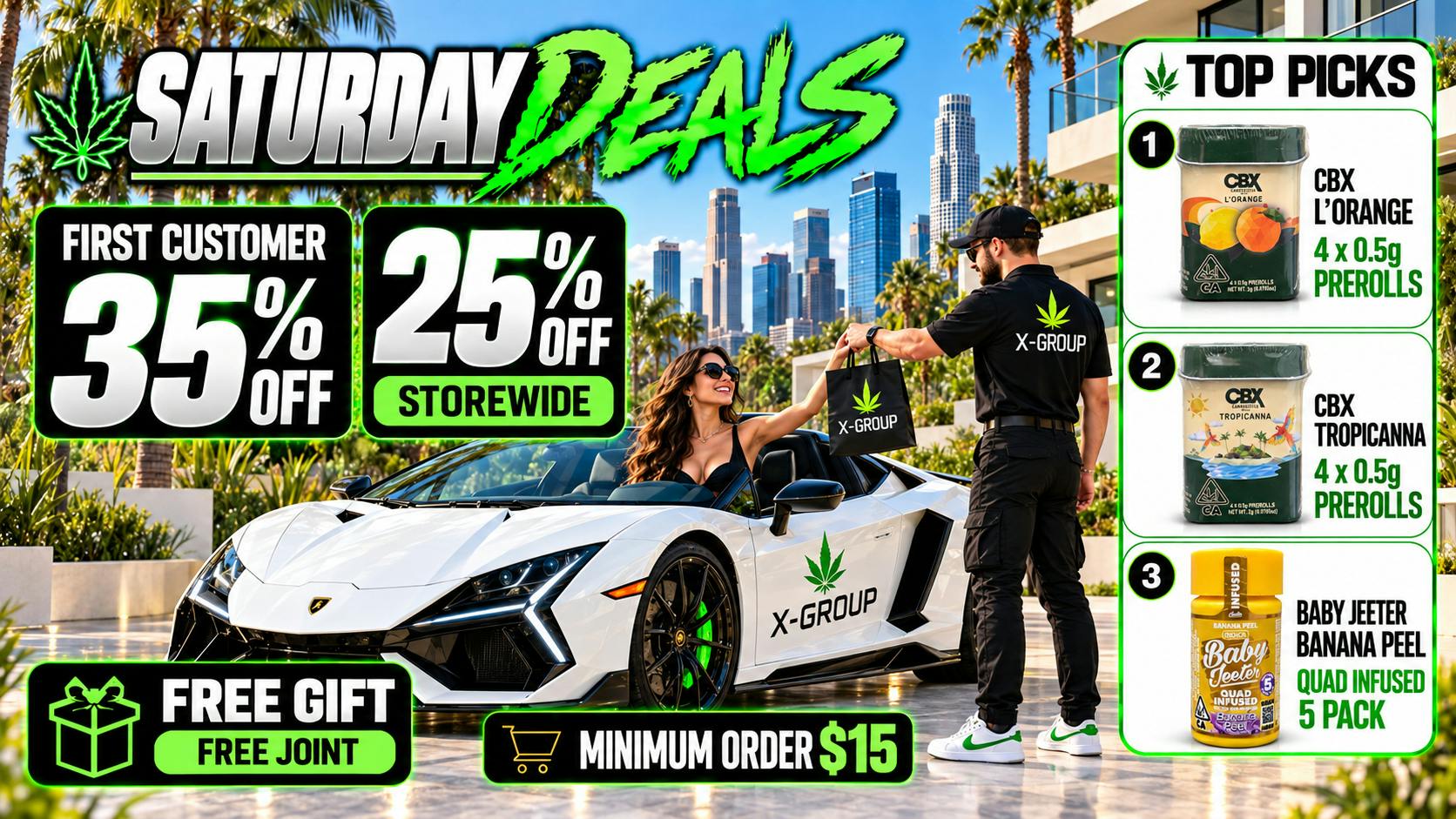 X-Group - Downtown Los Angeles 🔥25% OFF STOREWIDE +FREE GIFT & JOINT🔥