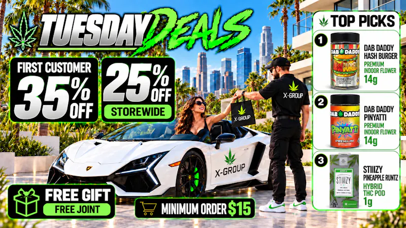 X-Group - Downtown Los Angeles 🔥25% OFF EVERY ORDER+Gift+Joint🔥
