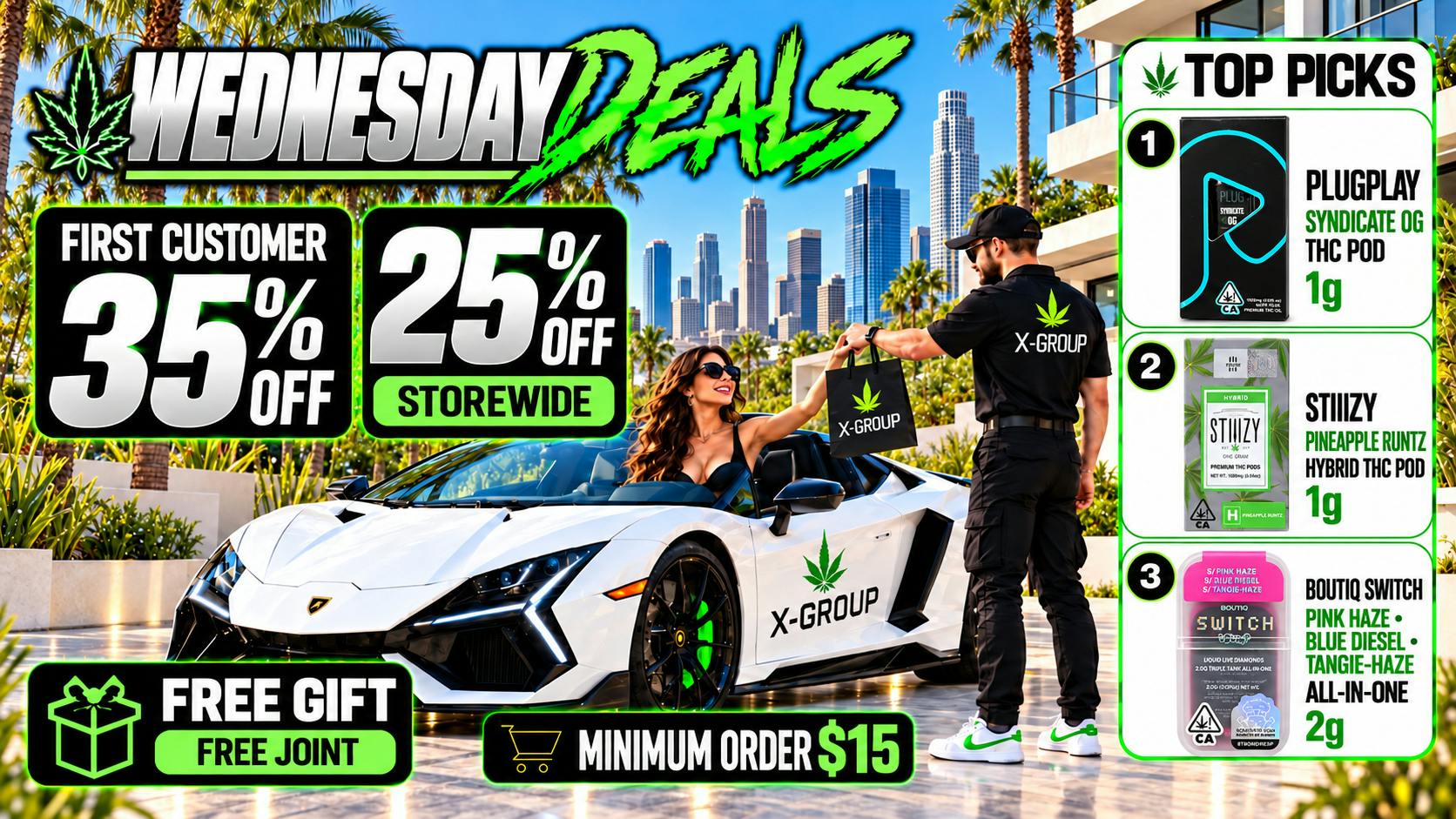 X-Group - West LA 🎃25% OFF STOREWIDE +FREE GIFT & JOINT🎃