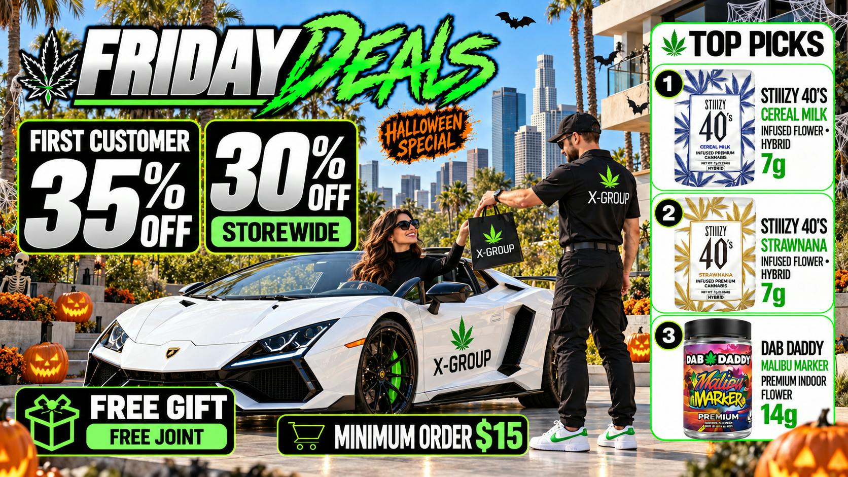 X-Group - Downtown Los Angeles 🎃30% OFF STOREWIDE +FREE GIFT & JOINT🎃