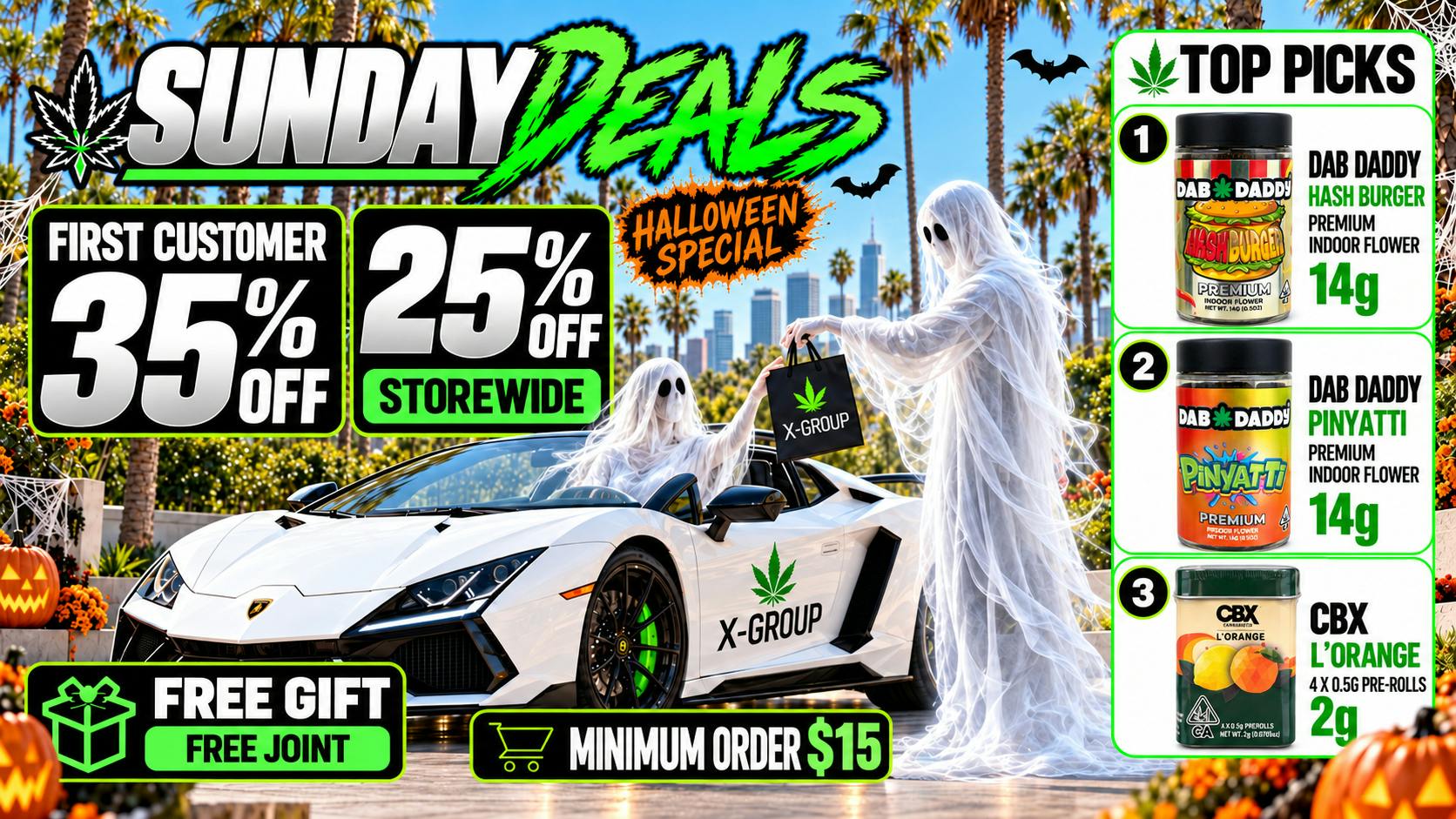 X-Group - West LA 🎃25% OFF STOREWIDE +FREE GIFT & JOINT🎃