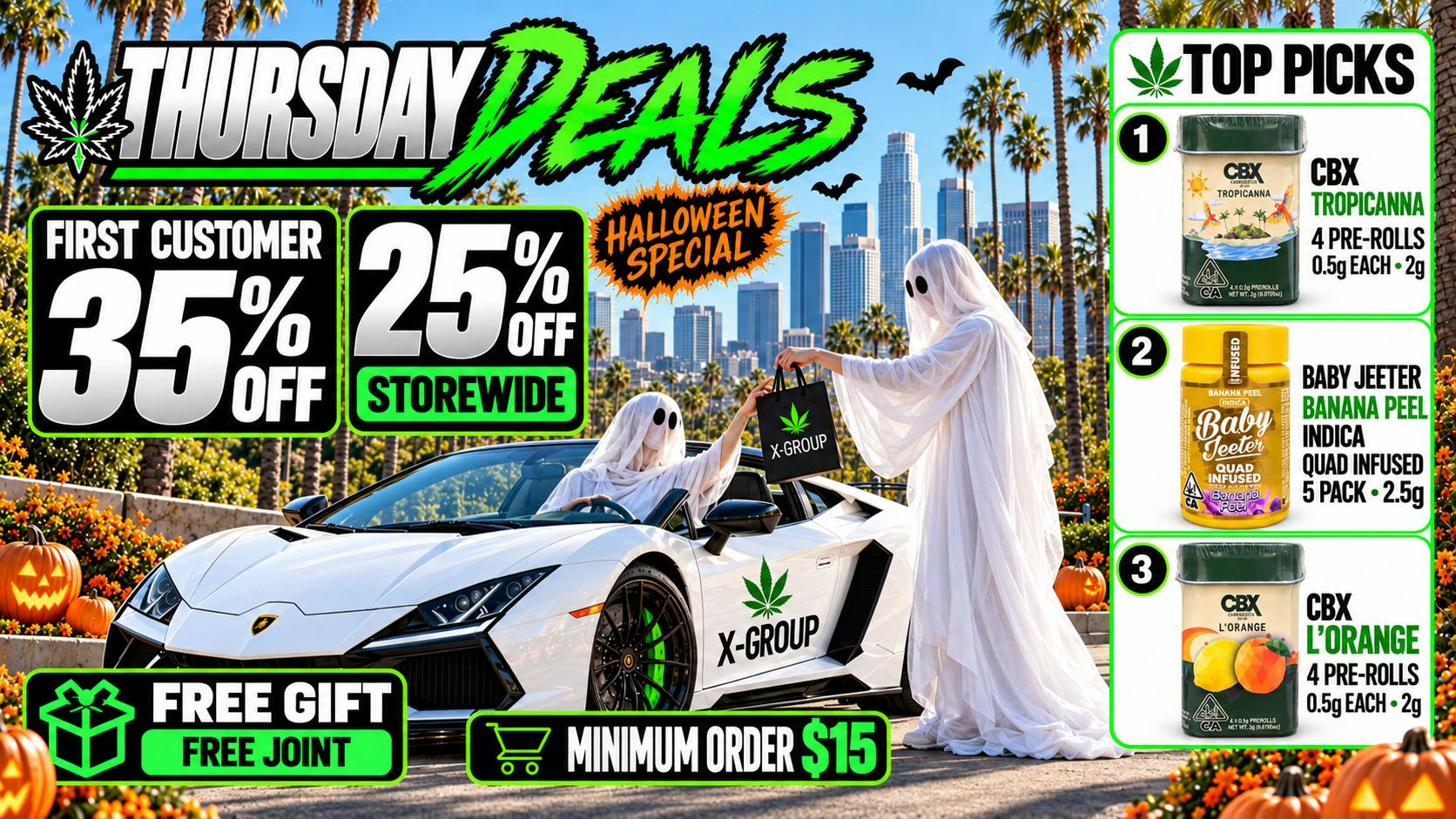 X-Group - Downtown Los Angeles 🎃25% OFF STOREWIDE +FREE GIFT & JOINT🎃