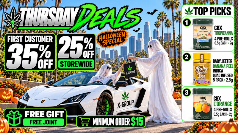 X-Group - Downtown Los Angeles 🎃25% OFF STOREWIDE +FREE GIFT & JOINT🎃