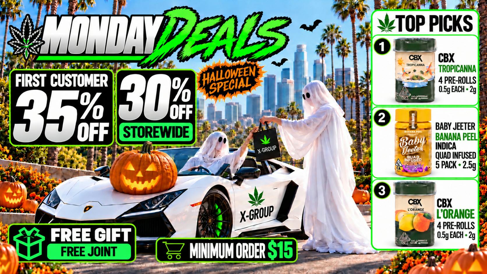 X-Group - Downtown Los Angeles 🎃30% OFF STOREWIDE +FREE GIFT & JOINT🎃