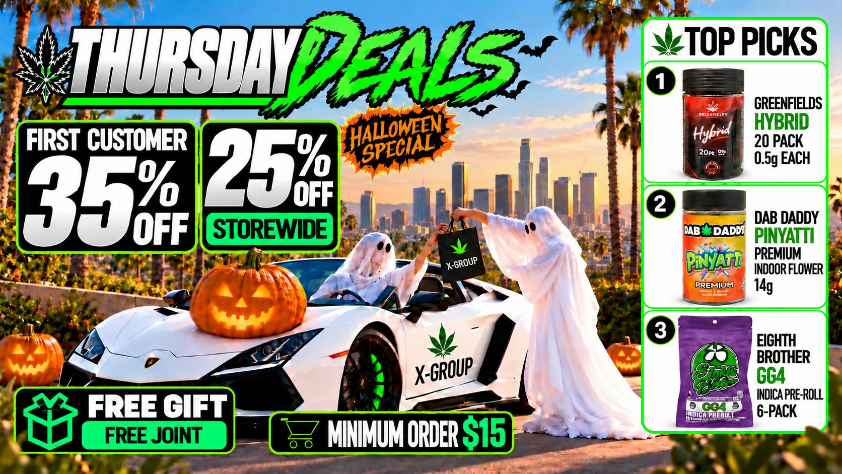 X-Group - Downtown Los Angeles 🎃25% OFF STOREWIDE +FREE GIFT & JOINT🎃