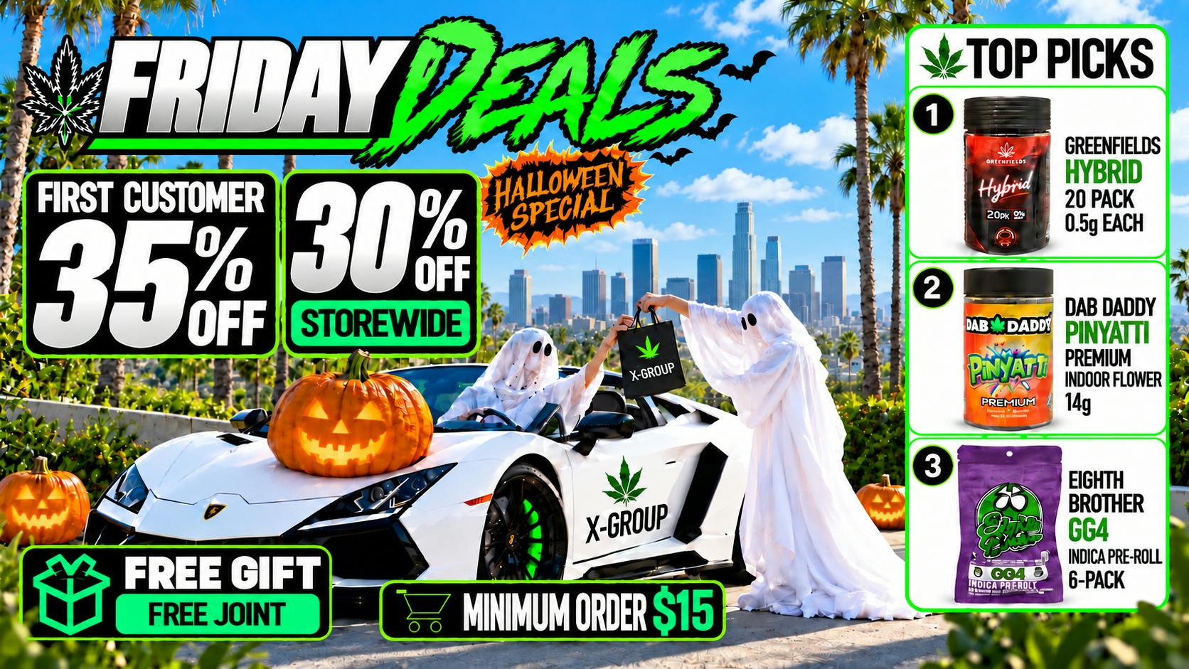 X-Group - Downtown Los Angeles 🎃30% OFF STOREWIDE +FREE GIFT & JOINT🎃