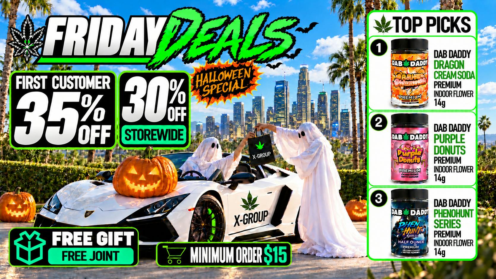 X-Group - Downtown Los Angeles 🎃30% OFF STOREWIDE +FREE GIFT & JOINT🎃