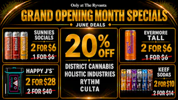 The Ryvanta Grand Opening Month Discounts