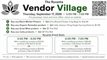 The Ryvanta Green Friday September 4th 5PM-7PM