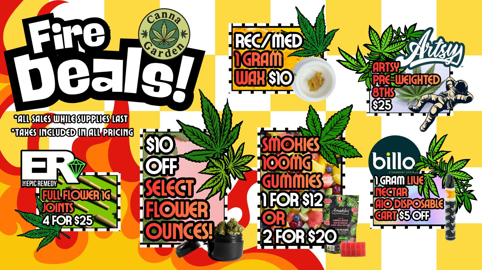 Canna Garden 🔥 FIRE DEALS! Hot Prices All Week! 🔥