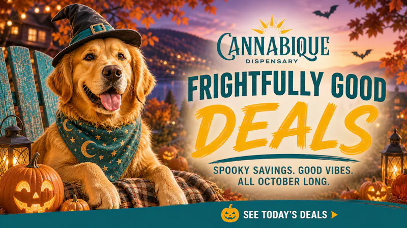 Cannabique Shop Halloween Deals at Cannabique