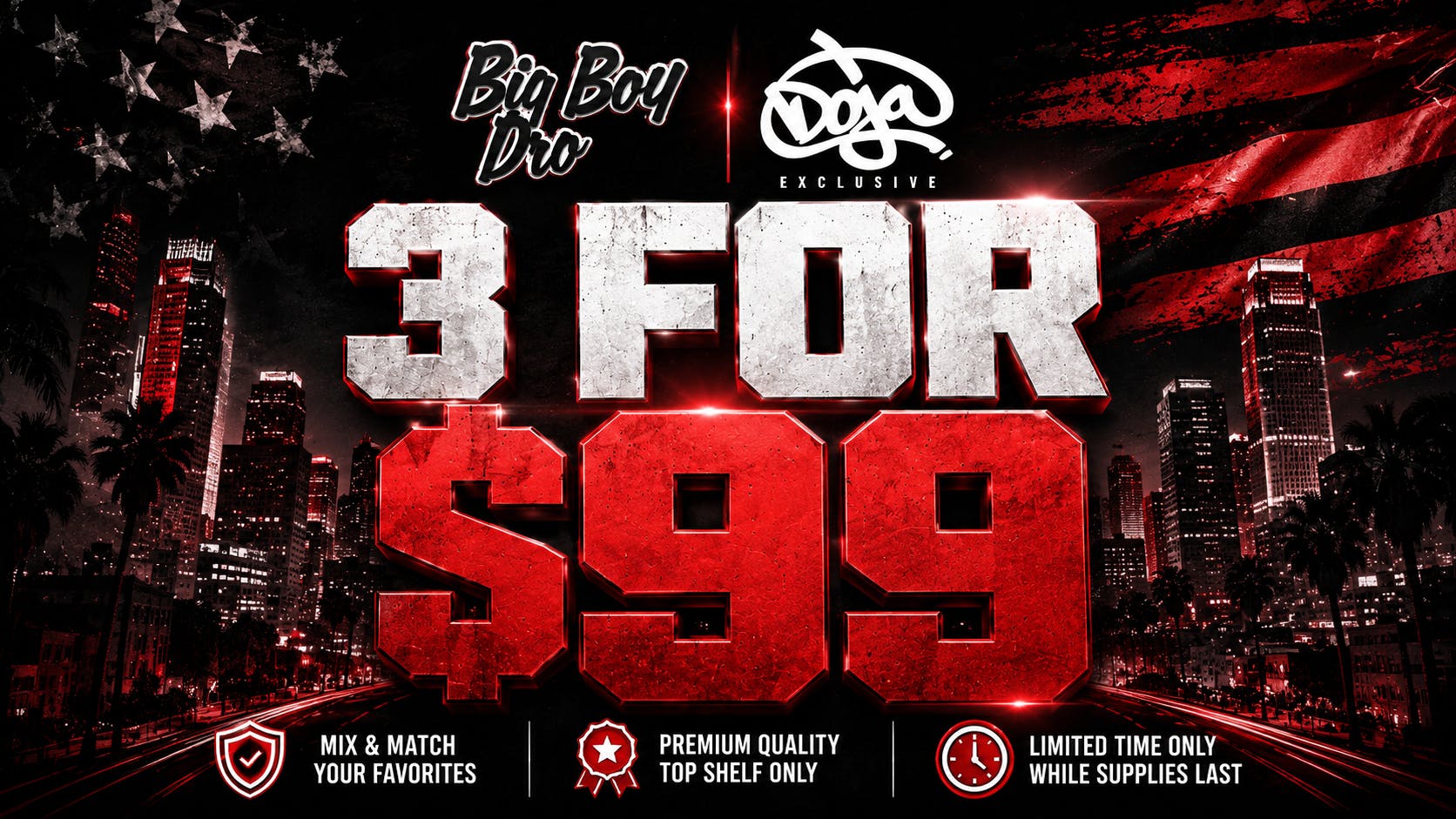 Apothecary Delivery Triple Threat Vape Special