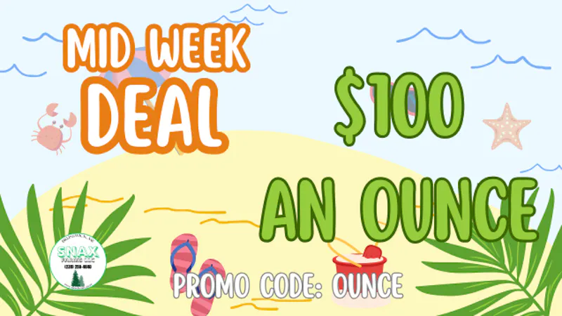 Snax Farms LLC $100 OUNCES - BIG SAVINGS!