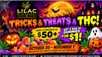 Lilac Dispensary Trick, Treat, and THC!