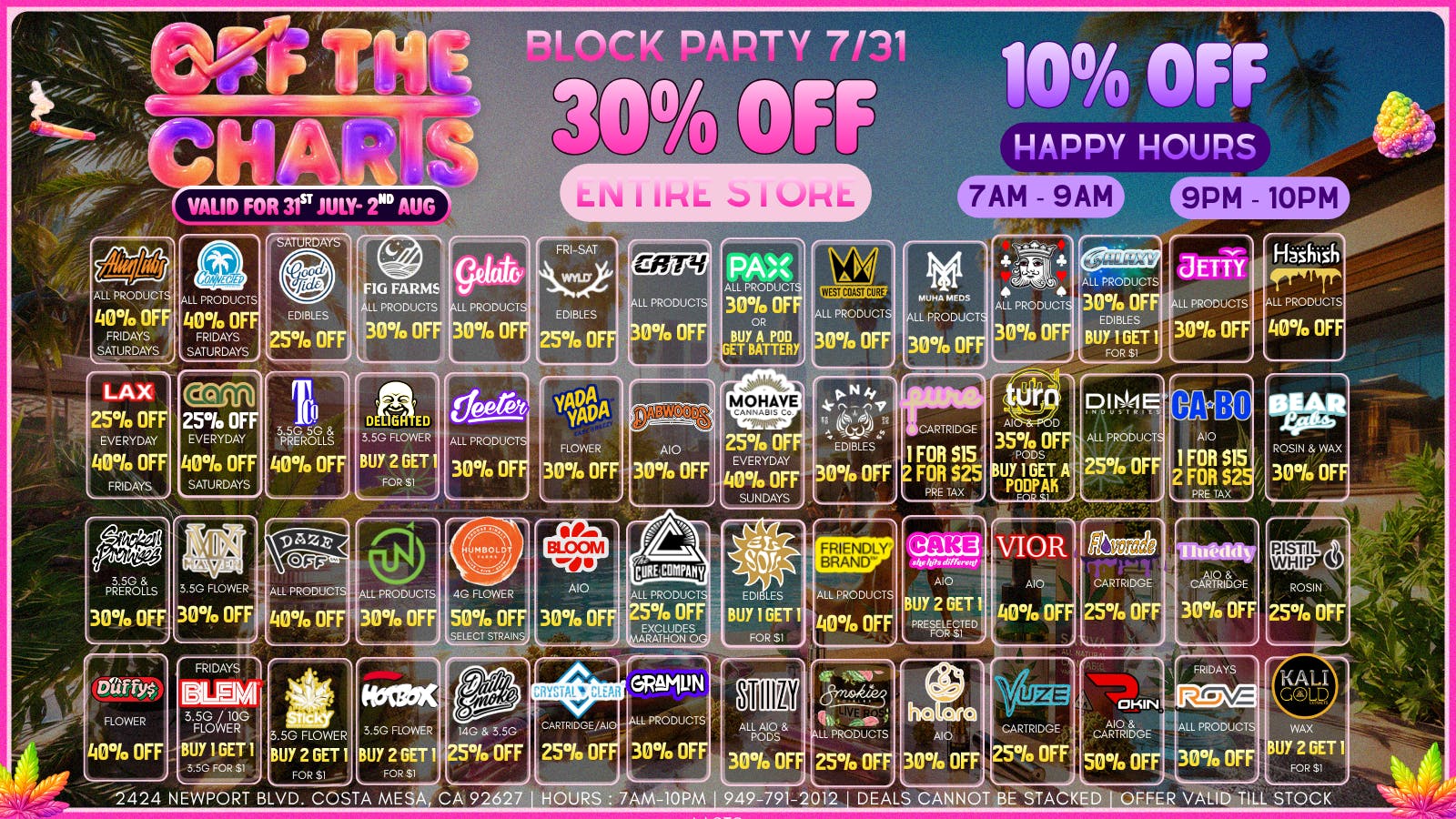 Off the Charts - Newport ✨ 3 0 % OFF ENTIRE STORE 7/31 ✨