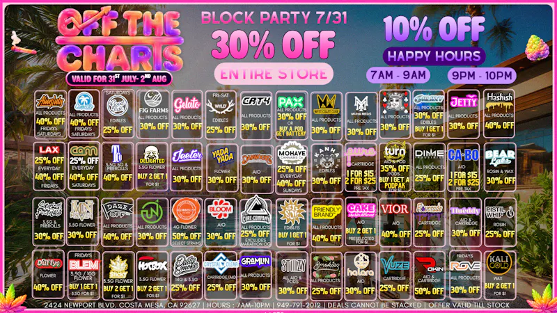 Off the Charts - Newport ✨ 3 0 % OFF ENTIRE STORE 7/31 ✨