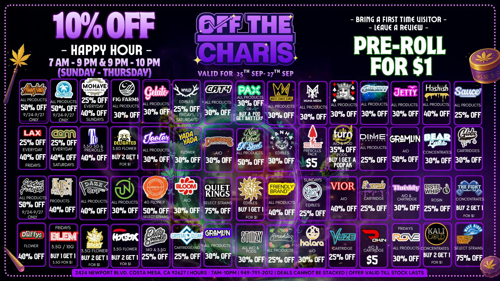 Off the Charts - Newport ✨✨25% OFF YOUR FIRST VISIT ✨✨