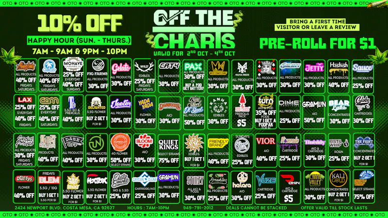 Off the Charts - Newport ✨25% OFF YOUR FIRST VISIT✨