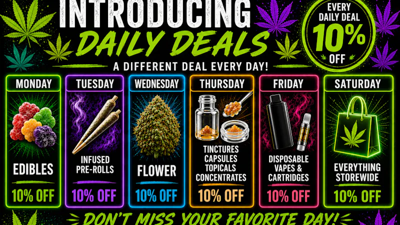 Blue Collar Criminals Introducing DAILY DEALS 10% off every day!!