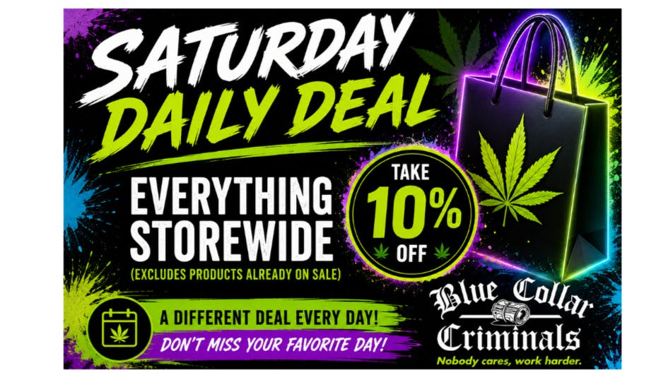 Blue Collar Criminals 🛍️ Save Big Every Saturday! 10% OFF Storewide