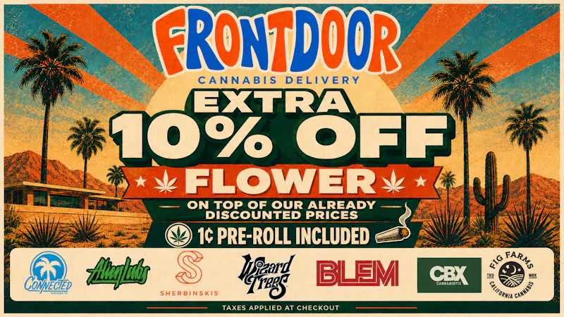Front Door Delivery - Palm Springs EXTRA 10% OFF ALL FLOWER