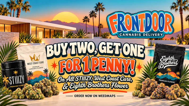 Front Door Delivery - Yucca Valley Buy Two Get One flower
