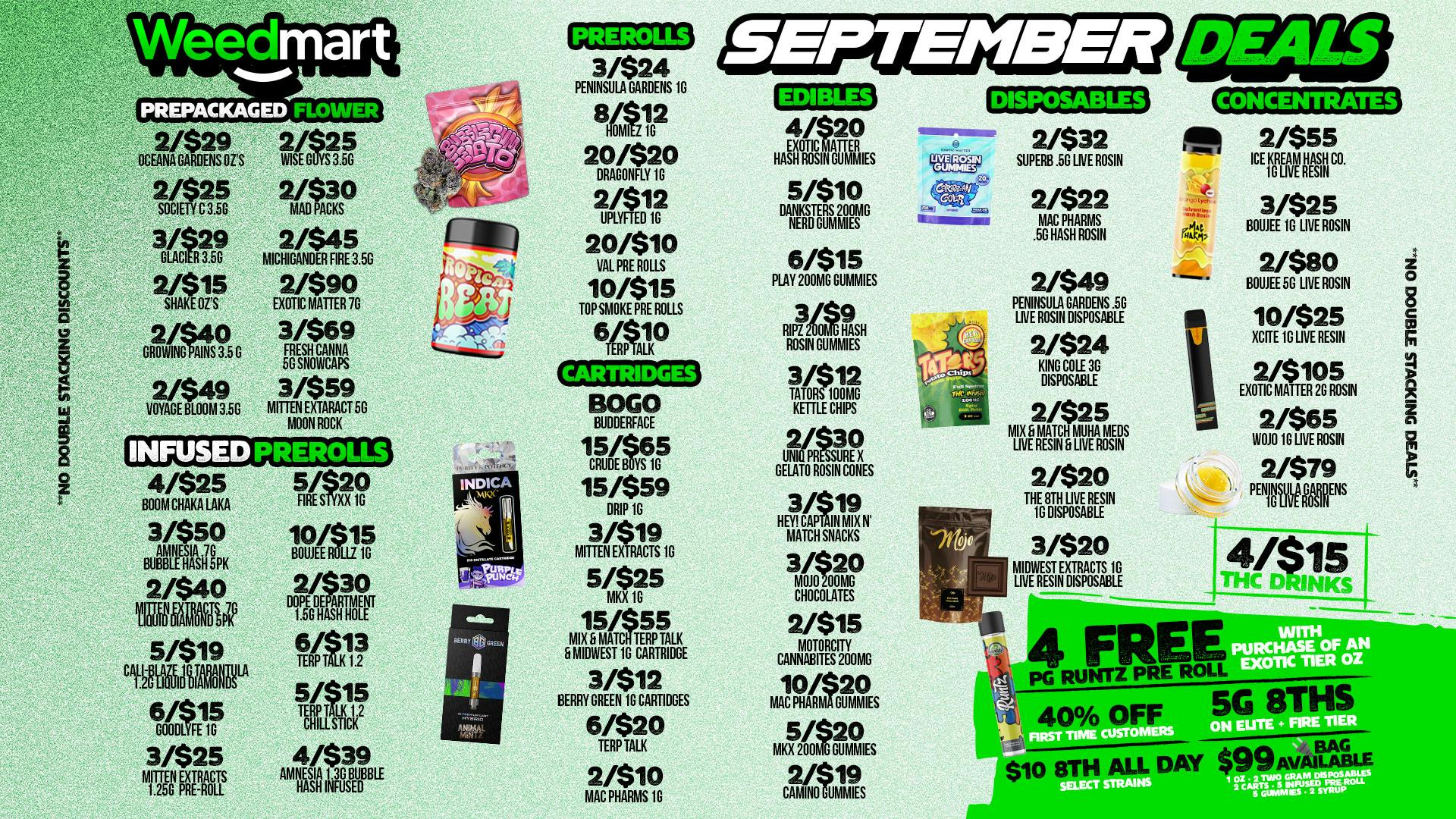 Weedmart - Hamtramck - Detroit 🔥💸THE GREATEST DEALS EVER💸@WEEDMART HAMTRAMCK
