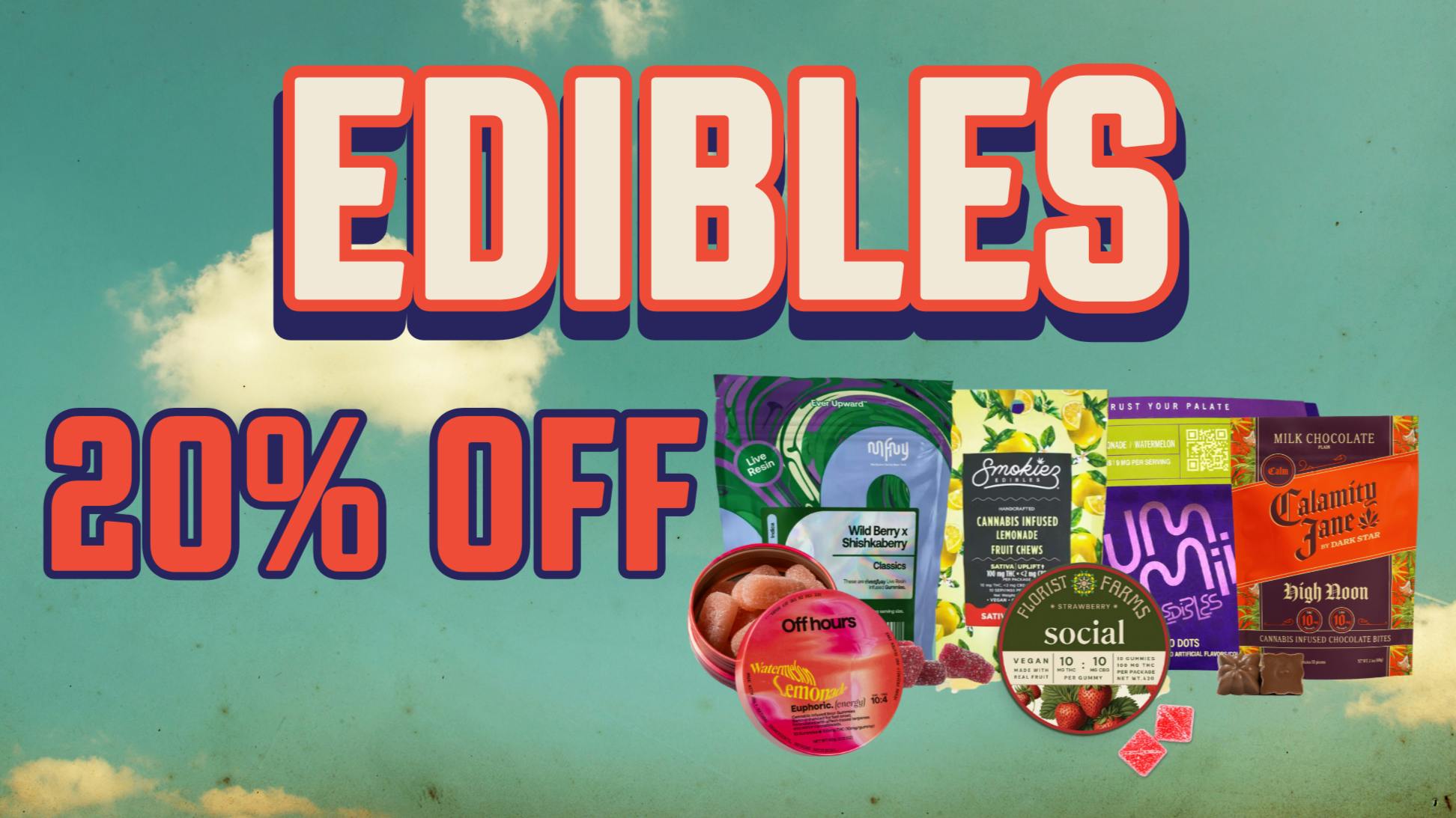 Carry-On Cannabis NY 20% Off All Edibles