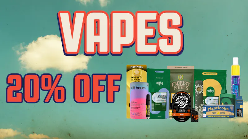 Carry-On Cannabis NY 20% Off All Vapes