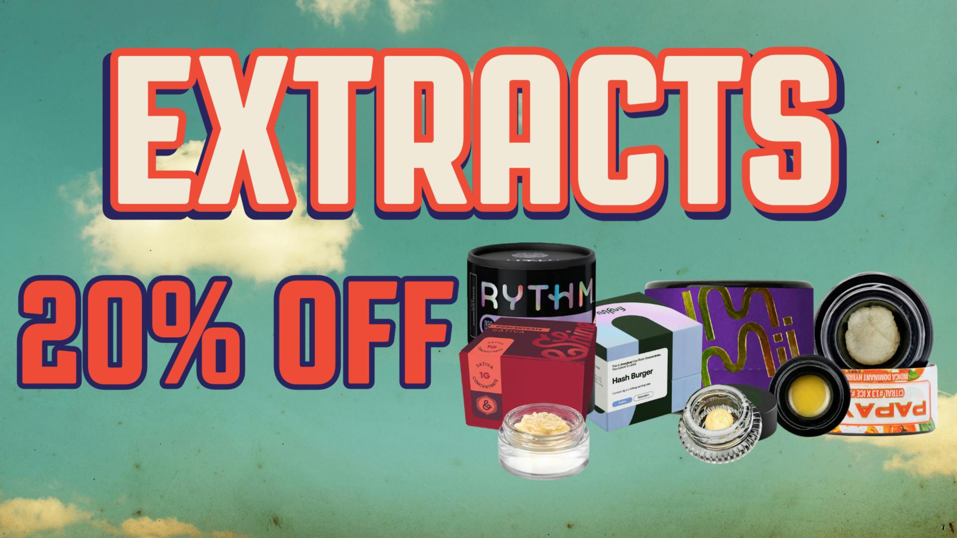 Carry-On Cannabis NY 20% Off All Concentrates