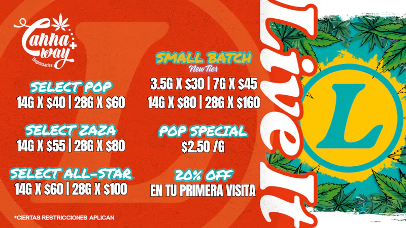 CannaWay 🤩 Onzas desde $60 🤩