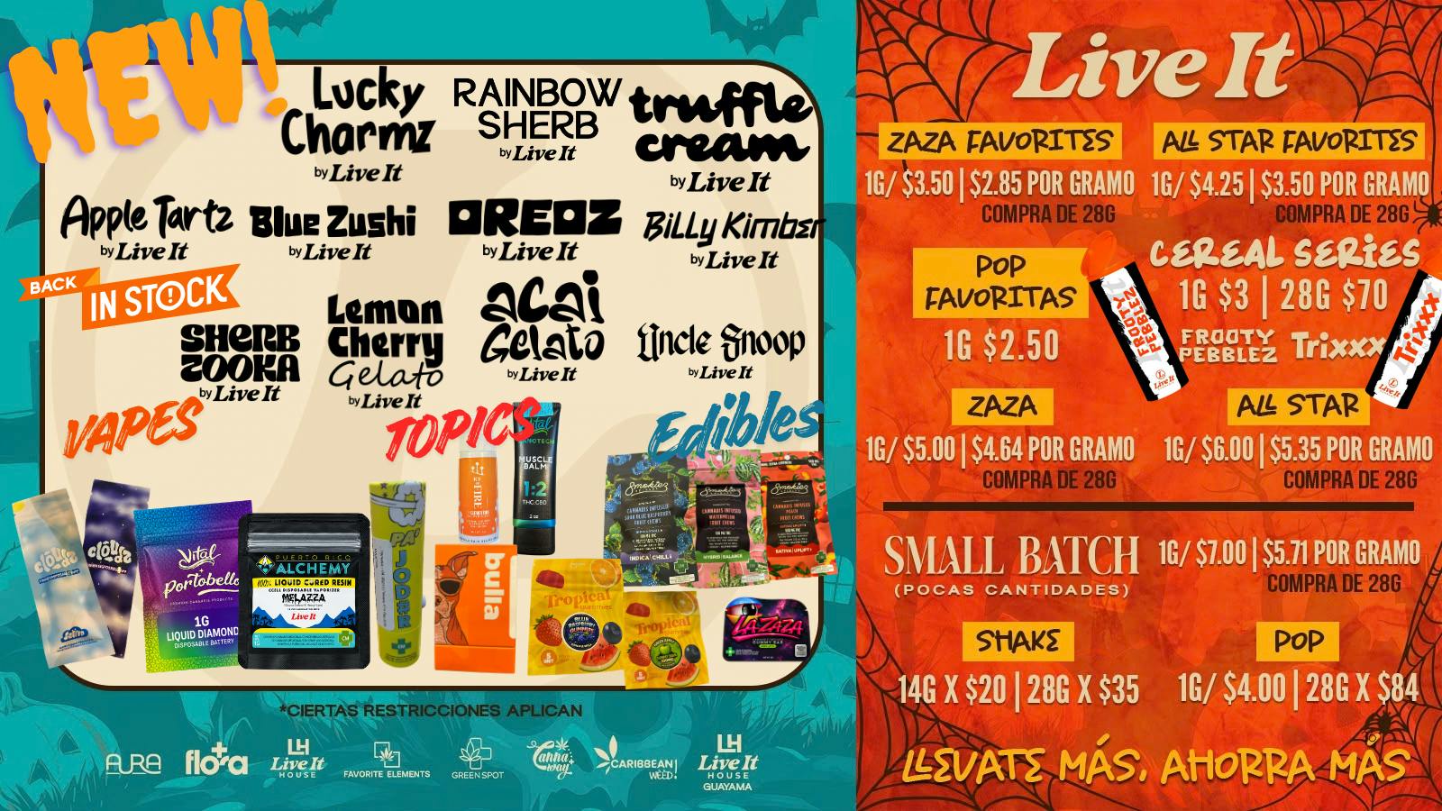 Live It House 🎃 AQUÍ EL SUSTO ES PERDERTE EL DEAL 👻