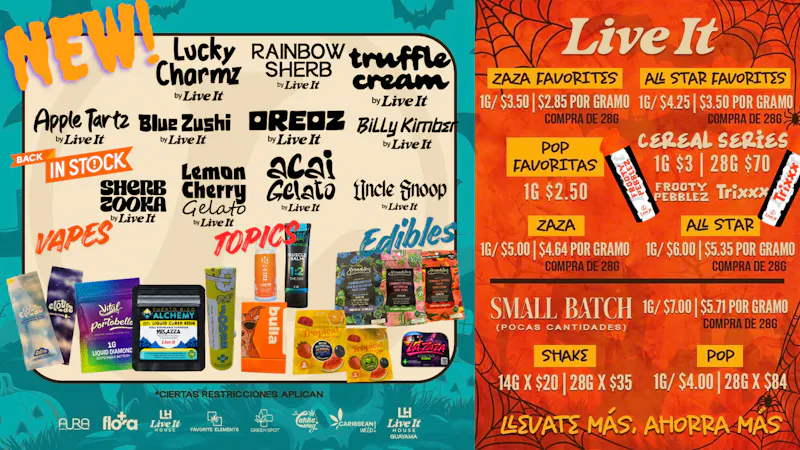 Live It House 🎃 AQUÍ EL SUSTO ES PERDERTE EL DEAL 👻