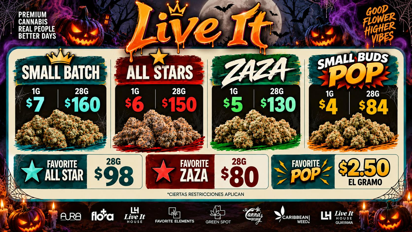 Caribbean Weed 🎃 ¡FAVORITAS DE MIEDO! 👻