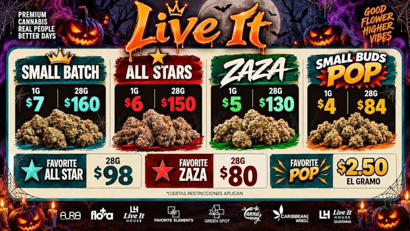 Caribbean Weed 🎃 ¡FAVORITAS DE MIEDO! 👻