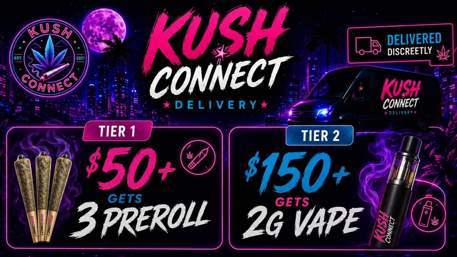 Kush Connect - Lancaster Feel The Magic, Get The Most For Your Order ✨