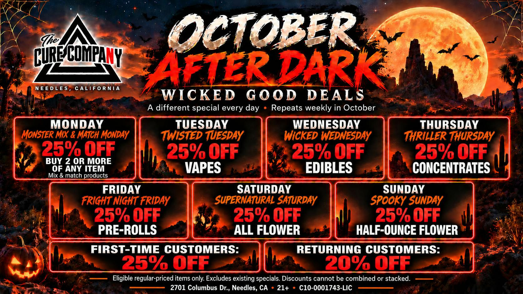 The Cure Company Needles Cure Co Needles October Daily Deals