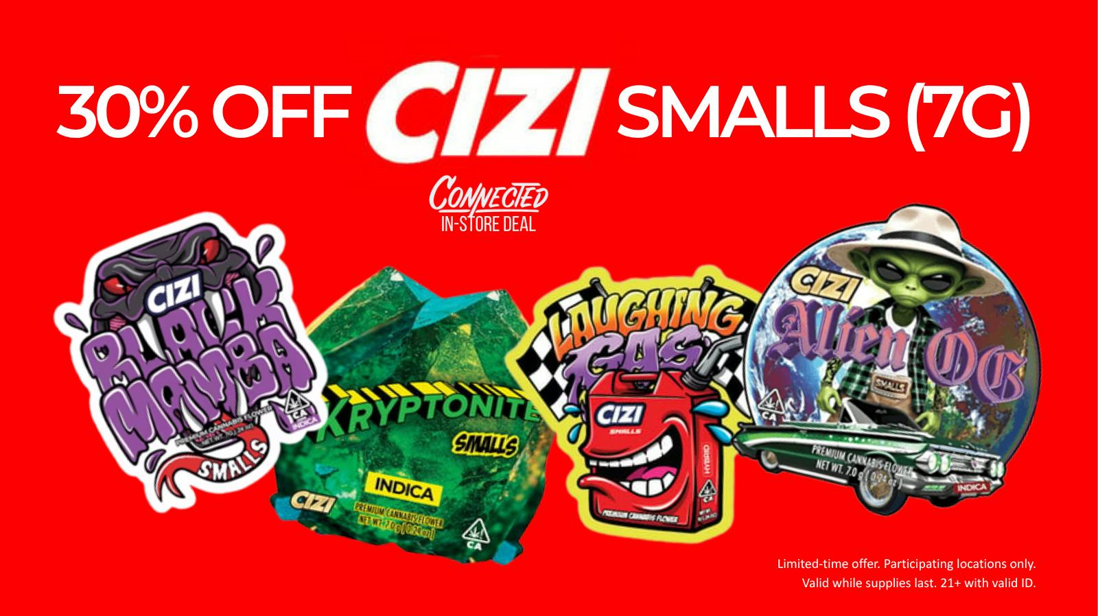 Connected Sacramento 30% OFF CIZI Smalls (7G)