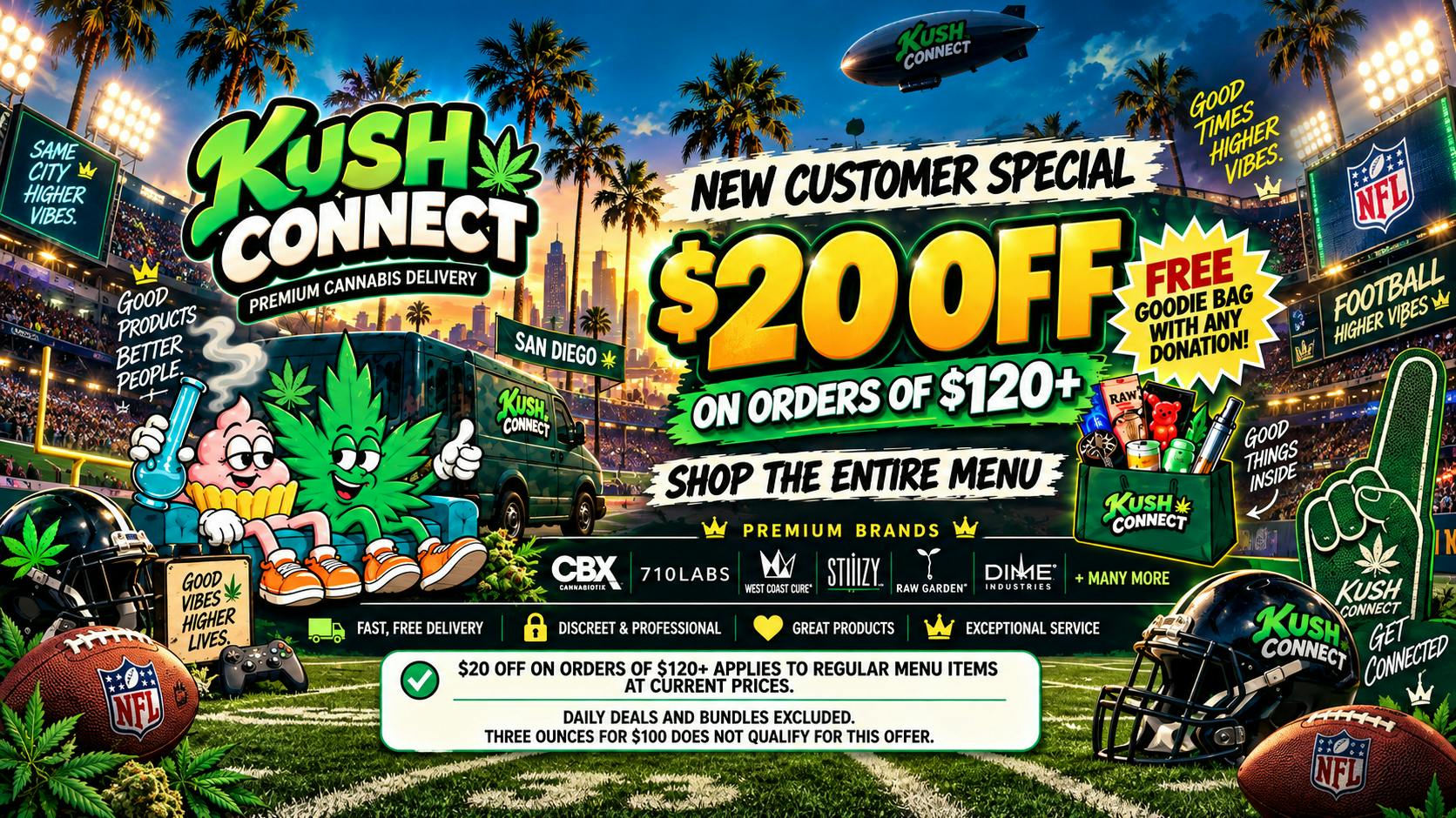 Kush Connect - Vista New Patient Offer