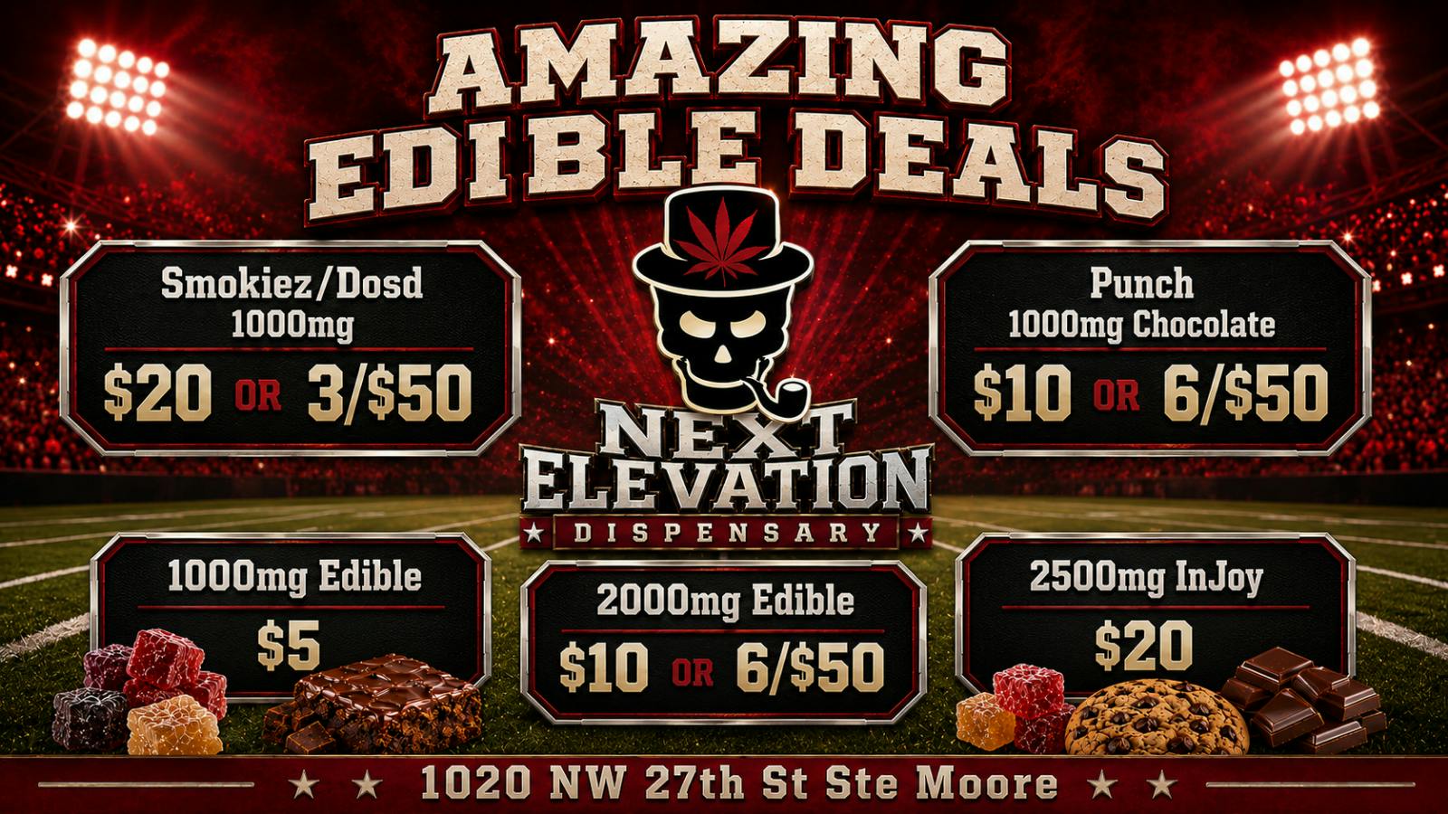 NEXT ELEVATION 🍬Amazing Edible Deals🍬