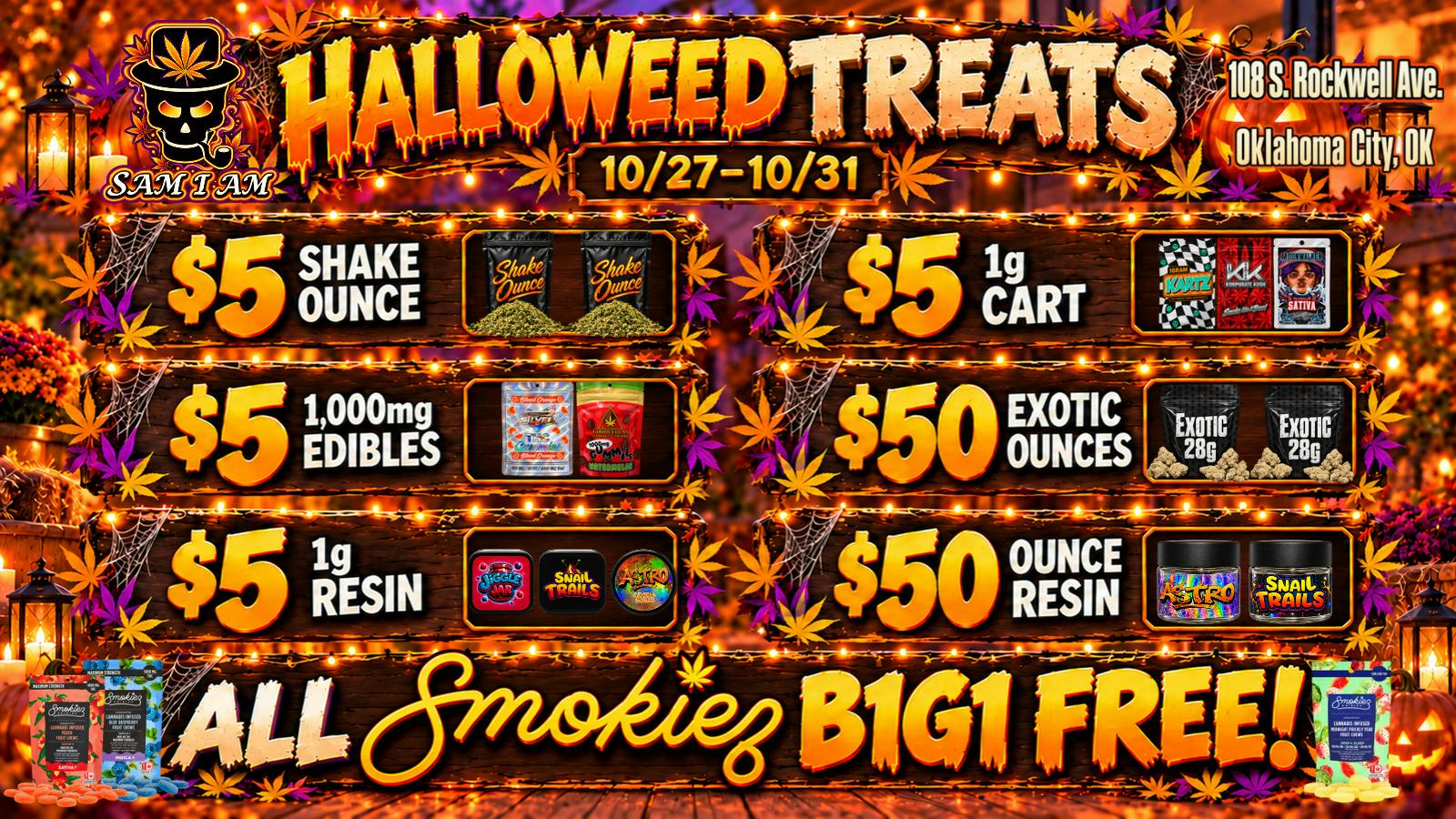 Sam I Am - Rockwell 🔥Halloweed Treats🔥