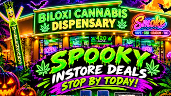 Biloxi Cannabis Dispensary 🕸️🌿 Don't ghost us — come see what's brewing! 🧙