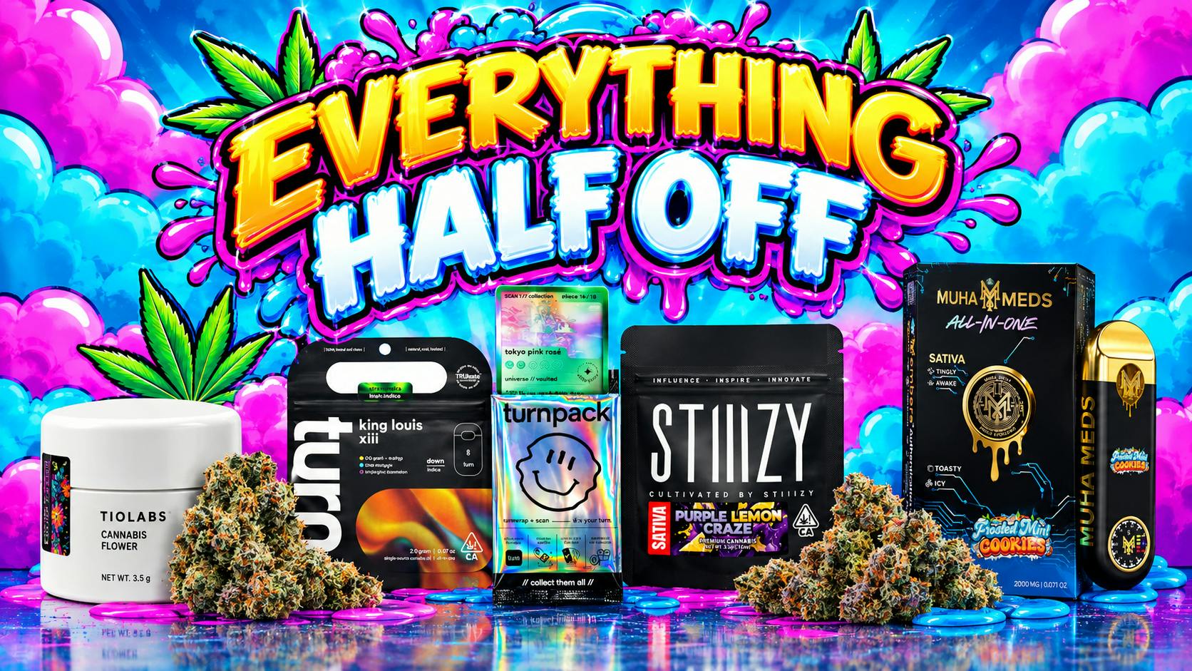 Puff N Luff - Gaslamp 🔥EVERITHING HALF OFF🔥💨