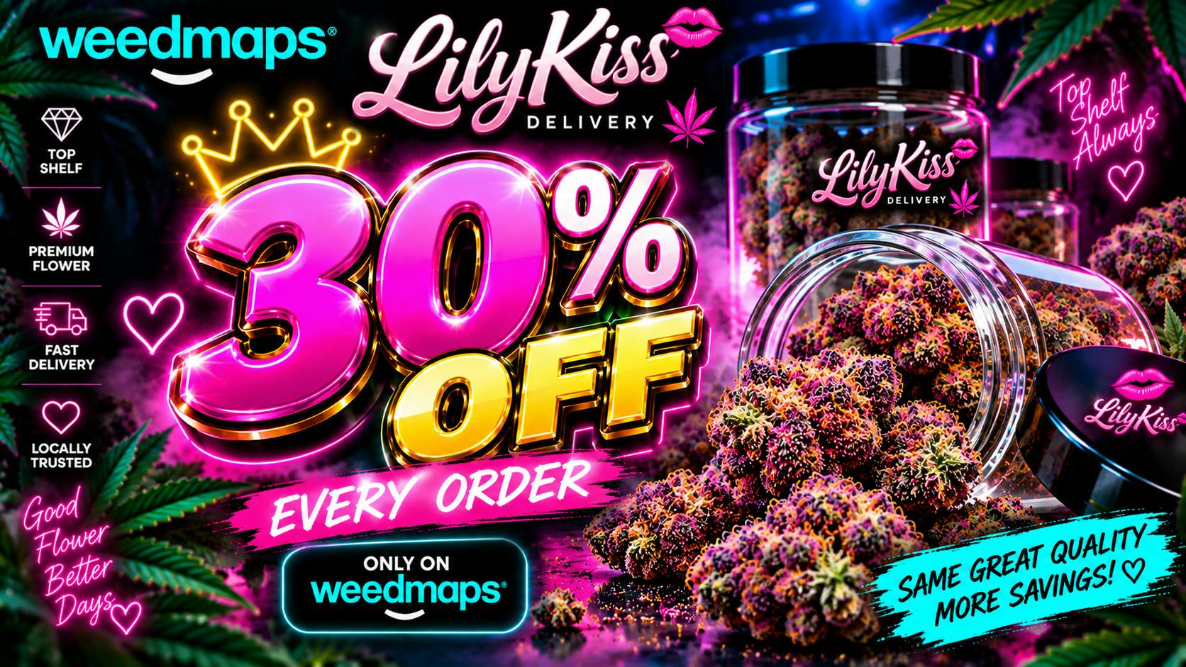 Lilykis Delivery 🔥 FIRST ORDER — 30% OFF!🔥