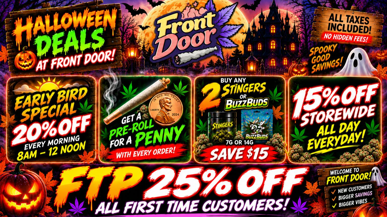 Front Door - Clovis WELCOME BACK 15% OFF ALL DAY