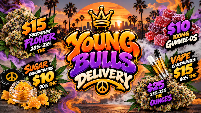 Young Bulls Delivery - Richmond 💰 $60 WORTH OF PRODUCTS FOR JUST $48!