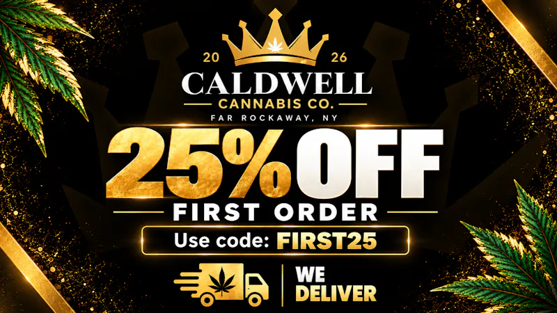 Caldwell Cannabis Co - Delivery 25% off first time customers
