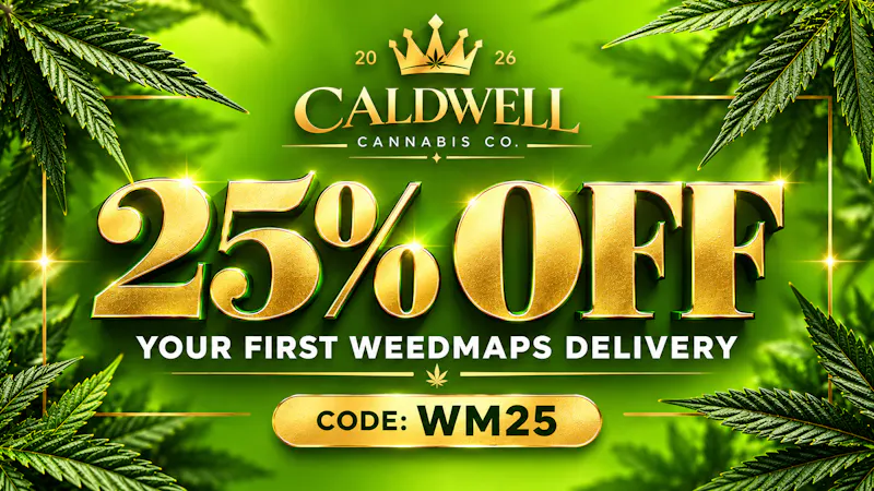 Caldwell Cannabis Co - Delivery 25% OFF Your First Delivery