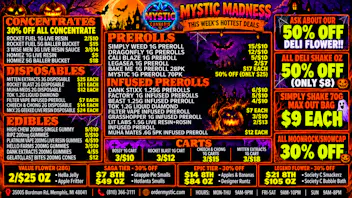Mystic Cannabis of Memphis Mystic Cannabis - 50% off Deli Flower + MORE!!!