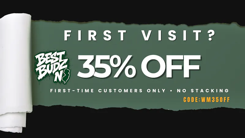 Best Budz NJ First Visit 35% Off